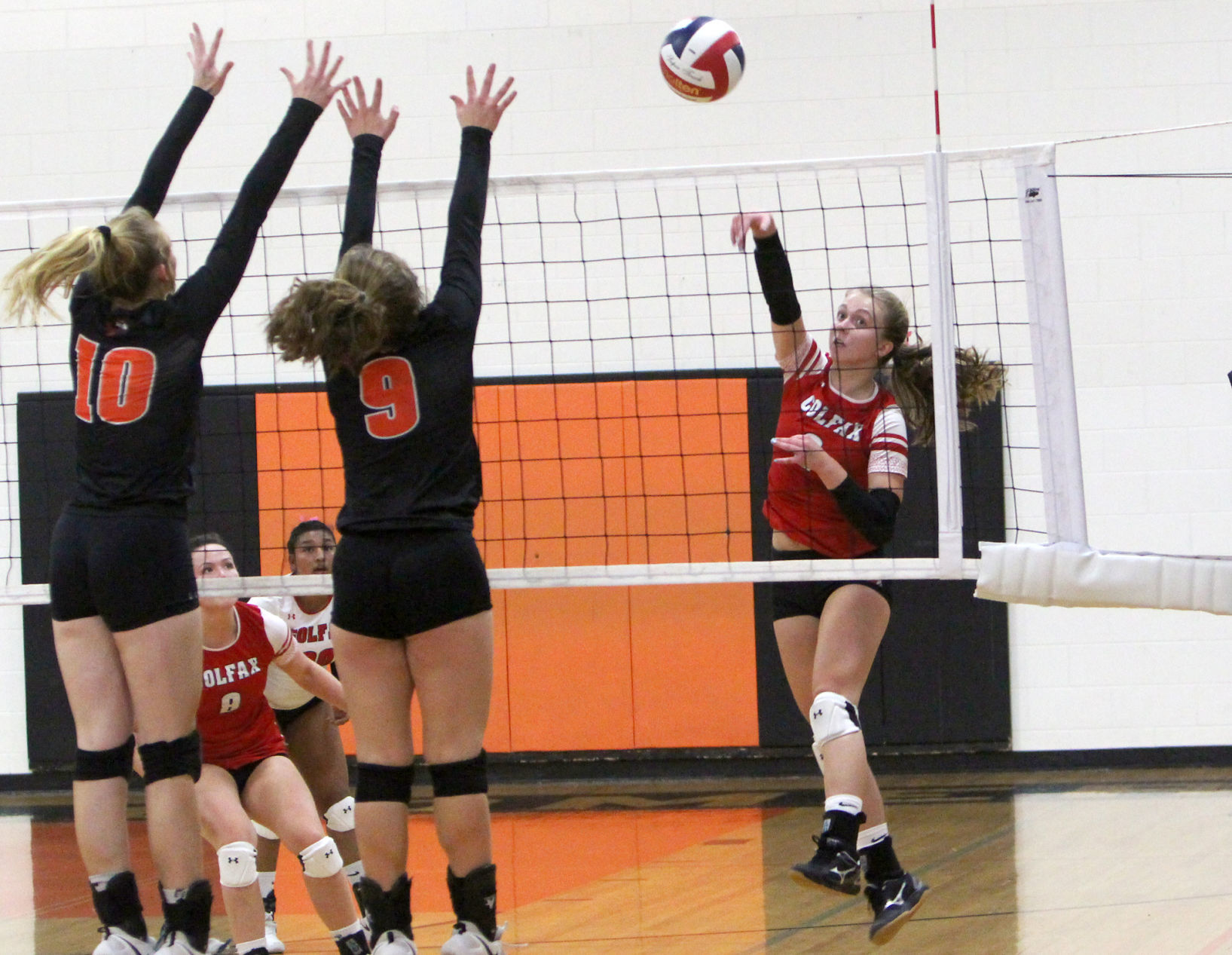 Colfax at Bloomer volleyball 10-8-19